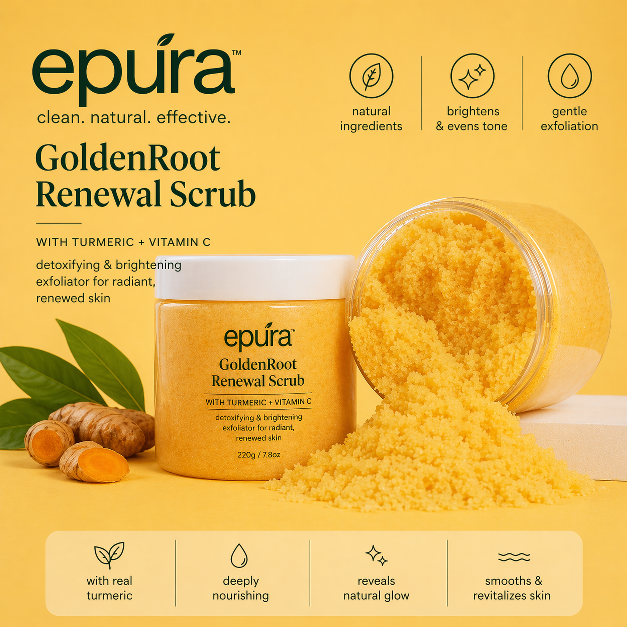 GoldenRoot Renewal Scrub